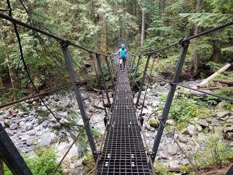 Norvan Creek suspension bridge